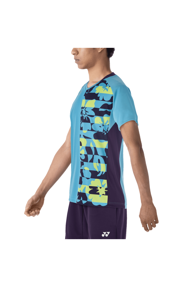 Yonex USA Yonex Tournament Men's Crew Neck Shirt 10504NEB - B&T Racket