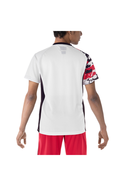 Yonex USA Yonex Tournament Men's Crew Neck Shirt 10504W - B&T Racket