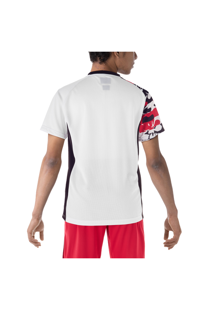 Yonex USA Yonex Tournament Men's Crew Neck Shirt 10504W - B&T Racket