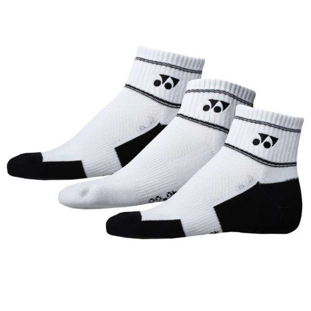 Yonex USA Yonex Unisex Quarter Socks 3pk - B&T Racket