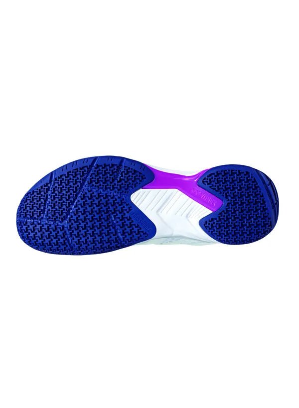 Yonex USA POWER CUSHION CASCADE ACCEL - WIDE - Unisex - WHITE/PURPLE - B&T Racket